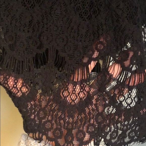 Free people black lace dress - Picture 3 of 6